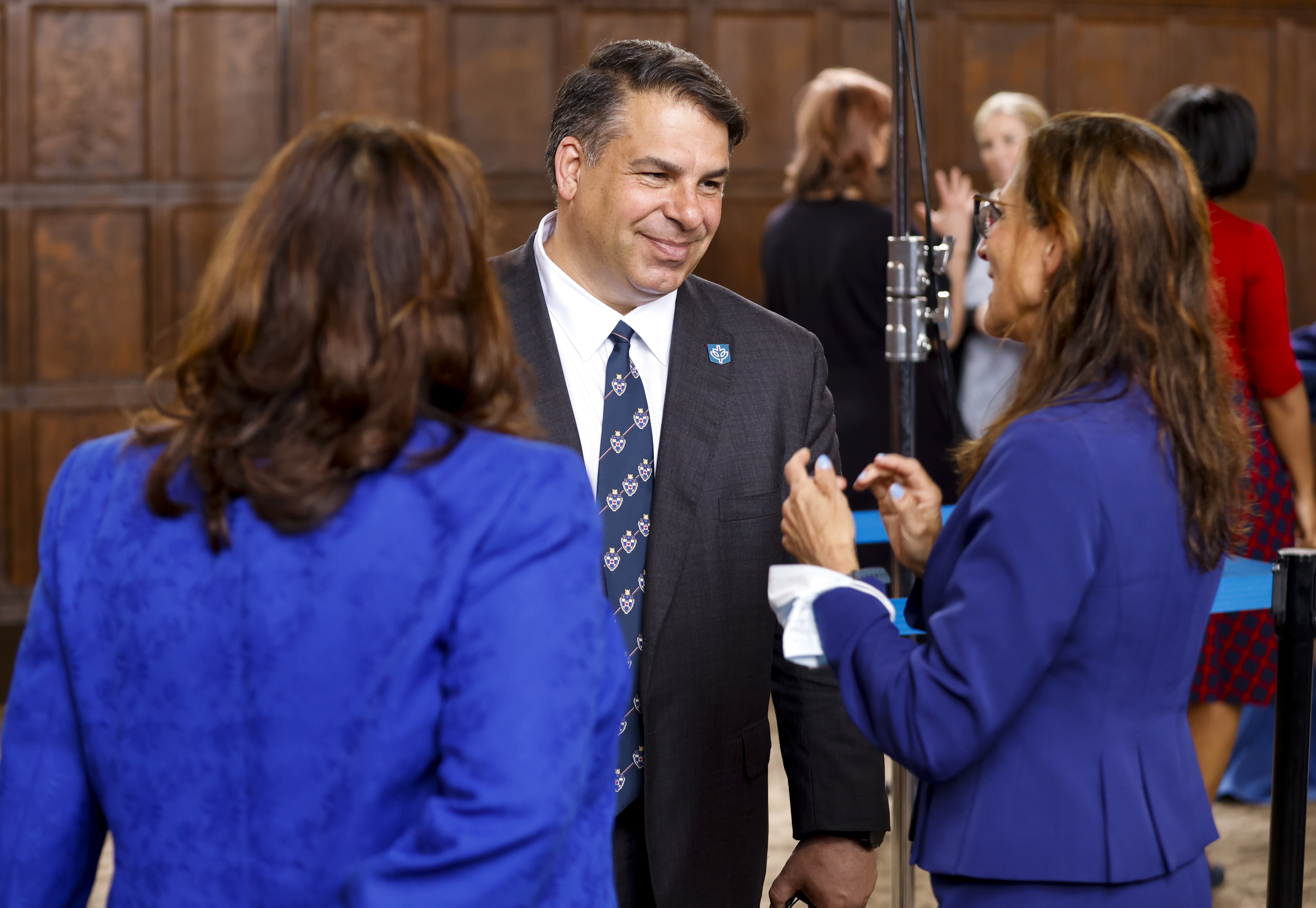 Trustees, faculty, staff and students welcomed Manuel and his family to the DePaul community at events hosted throughout the day. 